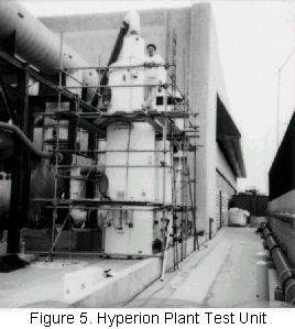 Hyperion Treatment Plant biotrickling filter installation