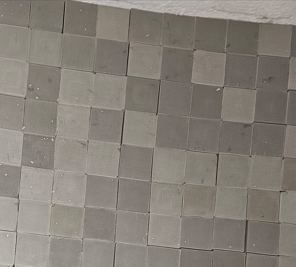 Segmented Honeycomb blocks installed in RTO heat recovery bed