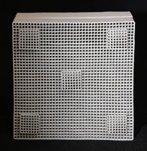 40-Cell Honeycomb Face View